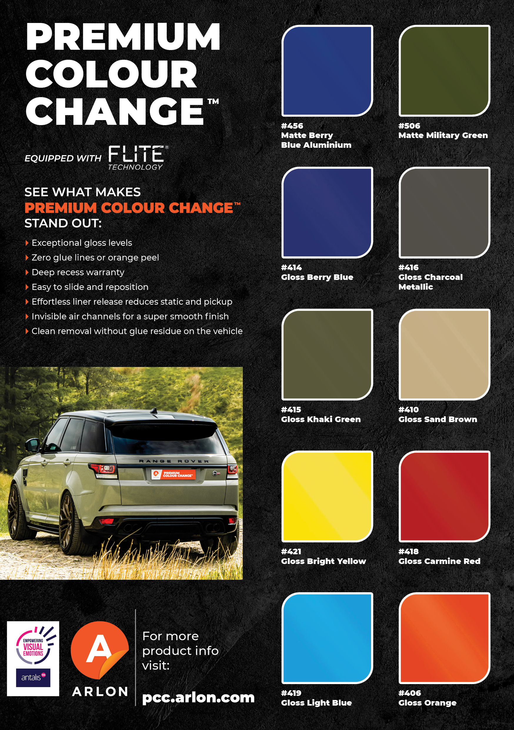 PCC 10 New Colours - A5 Flyer